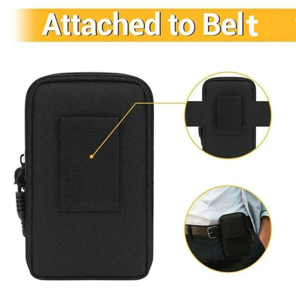 Men's Tactical MOLLE Belt Wais - Edc Carry Fanny Pack recension och pris