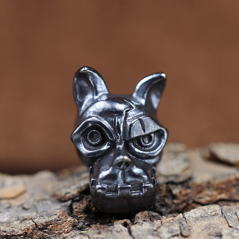 Bulldog Head Brass Knife Bead  - Edc Carry Kit recension och pris